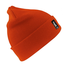 Result Caps Férfi téli sapka Result Caps Heavyweight Thinsulate™ Woolly Ski Hat Egy méret, Fluorescent Narancssárga