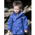 Result Gyerek Kabát Kapucnis Hosszú ujjú Result Junior Reversible Stormproof Jacket -M (7-8), Királykék/Sötétkék