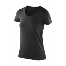 Result Női rövid ujjú póló Result Women's Impact Softex T-Shirt 2XS (6), Fekete