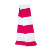 Result Szurkolói sál, footbal sál, sportsál, focis sálak, foci sál Result Team Scarf Egy méret, Fuchsia/Fehér