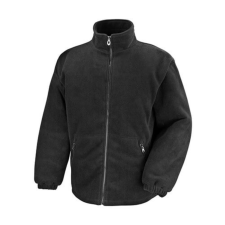 Result Uniszex Kabát Hosszú ujjú Result Core Polartherm? Quilted Winter Fleece -4XL, Fekete női dzseki, kabát