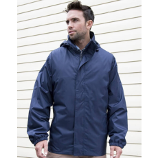 Result Uniszex Kabát Kapucnis Result 3 in 1 Jacket with quilted Bodywarmer