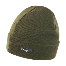 Result Uniszex kötött sapka Result Lightweight Thinsulate Hat Egy méret, Oliva zöld