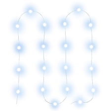 RETLUX hideg fehér, elemes LED Fényfüzér 20db izzóval 2,3m karácsonyfa izzósor