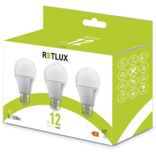 RETLUX REL 32 LED Gömbizzó 12W 1200lm 3000K - Meleg fehér (3db / csomag) (REL 32) izzó