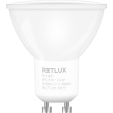 RETLUX RLL 447 GU10 3 fokozatban dimmelhető DIMM 6W WW izzó