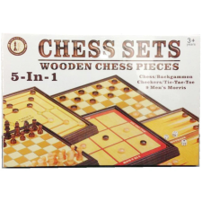 ReToys 5IN1 társasjáték  Ajánlott 3-10 éves korig unisex (88820) társasjáték