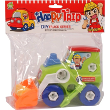 ReToys Szerelhető markológép csavarozó készlet  Ajánlott 3-6 éves korig fiúknak (96834) autópálya és játékautó