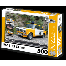 Retro autó puzzle Vaz 2103 VB 1980 puzzle, kirakós