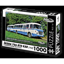 Retro autók puzzle - Škoda 706 RTO KAR (1968) puzzle, kirakós