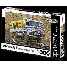  Retro autók puzzle Liaz 100.55 D Párizs-Dakar rallyhoz (1985) puzzle, kirakós