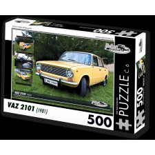 Retro autók puzzle VAZ 2101 (1981) - 500 darabos puzzle, kirakós