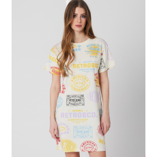 RETRO JEANS női ruha/overál VALENTINA T-SHIRT 21Z071-U10X967