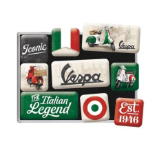 RETRO Vespa – The Italian Legend - Mágnes szett hűtőmágnes