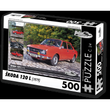 Retroautók Puzzle 24: Škoda 120 L (1979) 500 darabos puzzle, kirakós