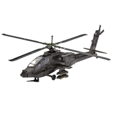 Revell AH-64A Apache helikopter műanyag modell (1:100) makett