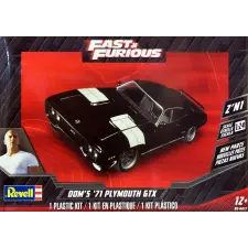  Revell Doms 71 Plymouth GTX 1:24 (14477) makett