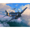 Revell F4U-4 Corsair repülőgép műanyag modell (1:72) (63955)
