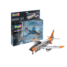 Revell Gift Set F-86D Dog Sabre 1:48 repülőgép makett 63832R makett