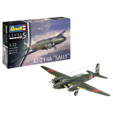 Revell Ki-21-LA Sally Vadászrepülőgép műanyag modell (1:72) (03797) helikopter és repülő
