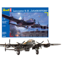 Revell - Lancaster B.III 'Dambusters' 1:72 repülő makett 04295R makett