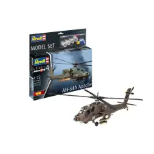  Revell Model Set AH-64A Apache 1:144 (63824) makett