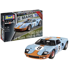 Revell RV Ford GT 40 Le Mans 1968 Autómodell 1:24 (07696) (RE07696) autópálya és játékautó