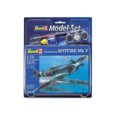  Revell Spitfire Mk.V vadászrepülőgép makett, 1:72 makett