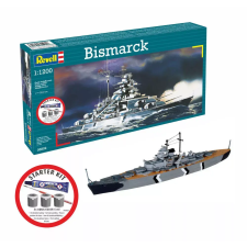  Revell Starter Kit Bismarck 1:1200 (75802) makett
