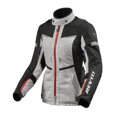 Revit Női motoros kabát Revit Sand 4 H2O ezüst-fekete motoros kabát