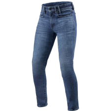 Revit Piston 3 Skinny Long Motorcycle Farmer mosott kék motoros nadrág