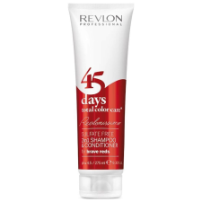 Revlon Professional Revlon 45 Days Brave Red szulfátmentes sampon vörös hajra, 275 ml sampon