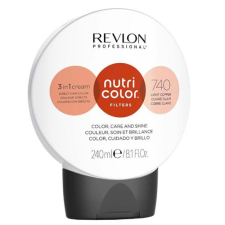 Revlon Professional Revlon Nutri Color Creme színező hajpakolás 740 Világos rezes, 240 ml hajbalzsam