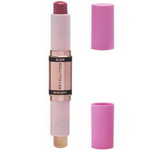 Revolution Blush & Highlight Stick Mauve Glow 8,6 g arcpirosító, bronzosító