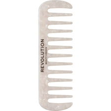 Revolution Haircare Natural Curl Wide Tooth Comb White fésű