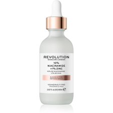 Revolution Skincare Niacinamide 10% + Zinc 1% szérum a kitágult pórusokra 60 ml arcszérum