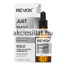 Revox Just Salicylic Acid 2% Anhydrous szalicilsavas arcszérum 30ml arcszérum