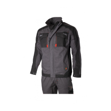 Rewear 124000 PRO Munkakabát (szürke/fekete, 46) Rewear