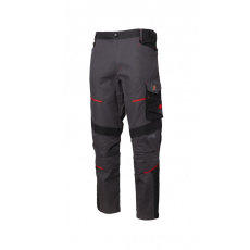Rewear 144000 PRO Munkavédelmi nadrág (szürke/fekete, 56) Rewear