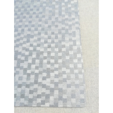 Rex Deco tányéralátét apró kockás ezüst 30 cm x 43 cm lakástextília