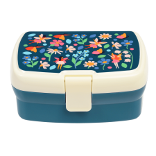 Rex London gyerek uzsonnás doboz kivehető tálcával, BPA mentes, Tündérek uzsonnás doboz