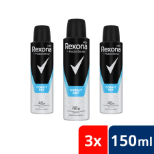 Rexona Men Cobalt deo spray (3x150 ml) kozmetikai ajándékcsomag