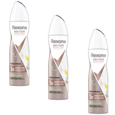 Rexona Rexona Maximum protection női izzadásgátló Dezodor Waterlily 3x150ml dezodor