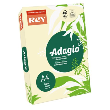 REY Adagio A4 Színes másolópapír (500 lap) - Pasztell csontszín (ADAGI080X633 IVORY) fénymásolópapír