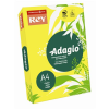  REY Másolópapír, színes, A4, 160 g, REY "Adagio", intenzív sárga