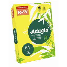 REY Másolópapír, színes, A4, 160 g, REY "Adagio", intenzív sárga fénymásolópapír