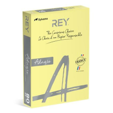 REY Másolópapír, színes, A4, 80 g, REY "Adagio", pasztell sárga fénymásolópapír
