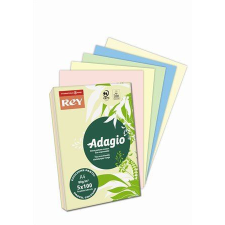 REY &quot;Adagio&quot; Másolópapír színes A4 80g 5x100 lap pasztell mix (ADAGI080X908) fénymásolópapír