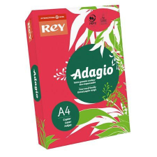 REY "Adagio" Másolópapír színes A4 80g intenzív piros (ADAGI080X645) fénymásolópapír