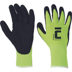 REYEZUELO kesztyű pes/nitril sárga 10